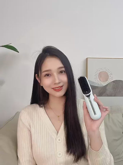 GetLuxCare™ Portable Wireless Straightening Comb